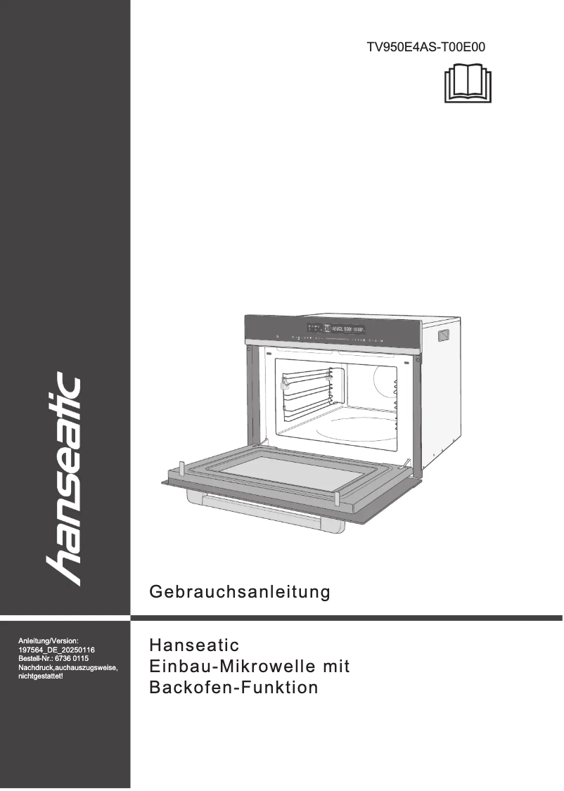 Imagen de la primera página del manual del dispositivo TV950E4AS-T00E00