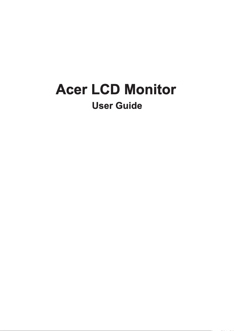 Página 1 del manual Manual de usuario Acer Predator X34GS