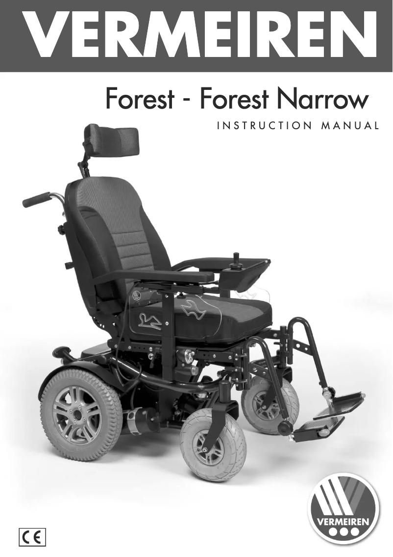 Page 1 de la notice Manuel utilisateur Vermeiren Forest
