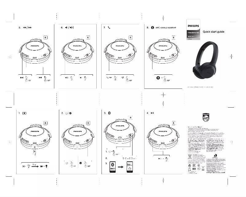 Image de la première page du manuel de l'appareil UpBeat UH202