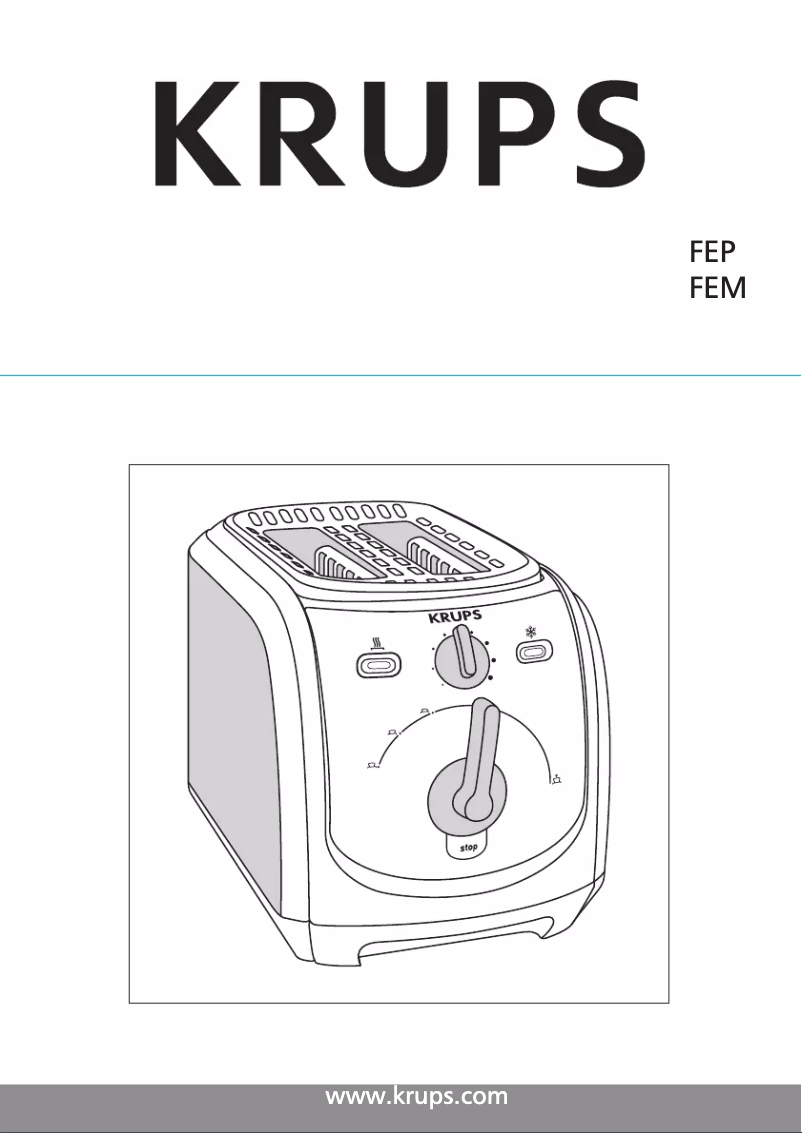 Page n°1 - Manuel utilisateur Krups FEM2
