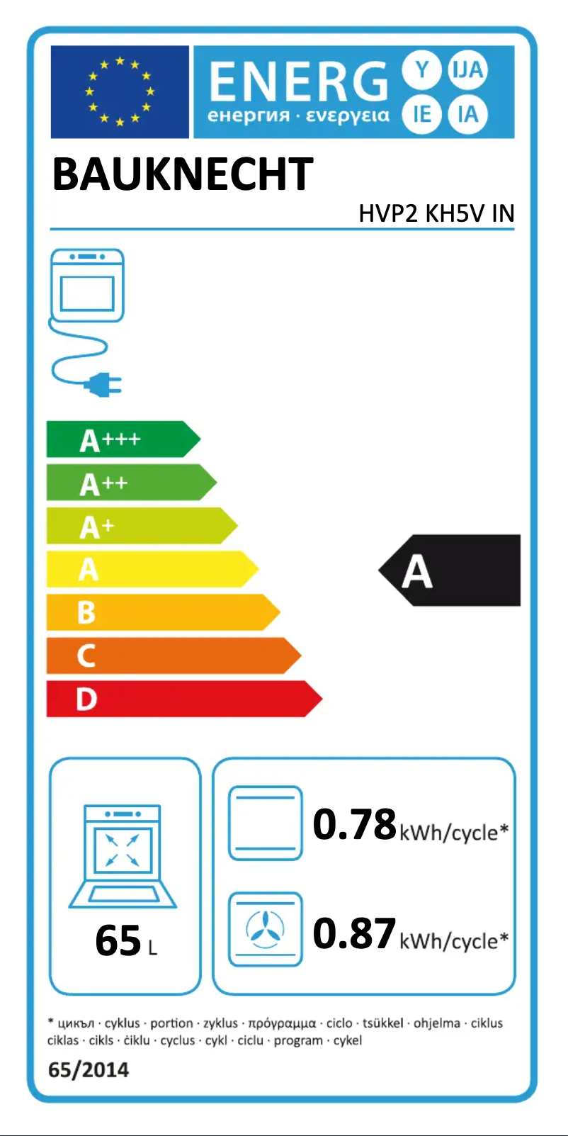 Image de la première page du manuel de l'appareil HVP2 KH5V IN