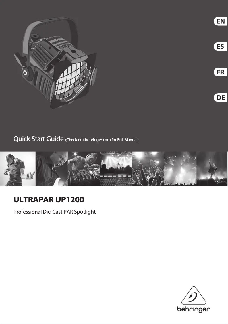 Image de la première page du manuel de l'appareil Ultrapar UP1200