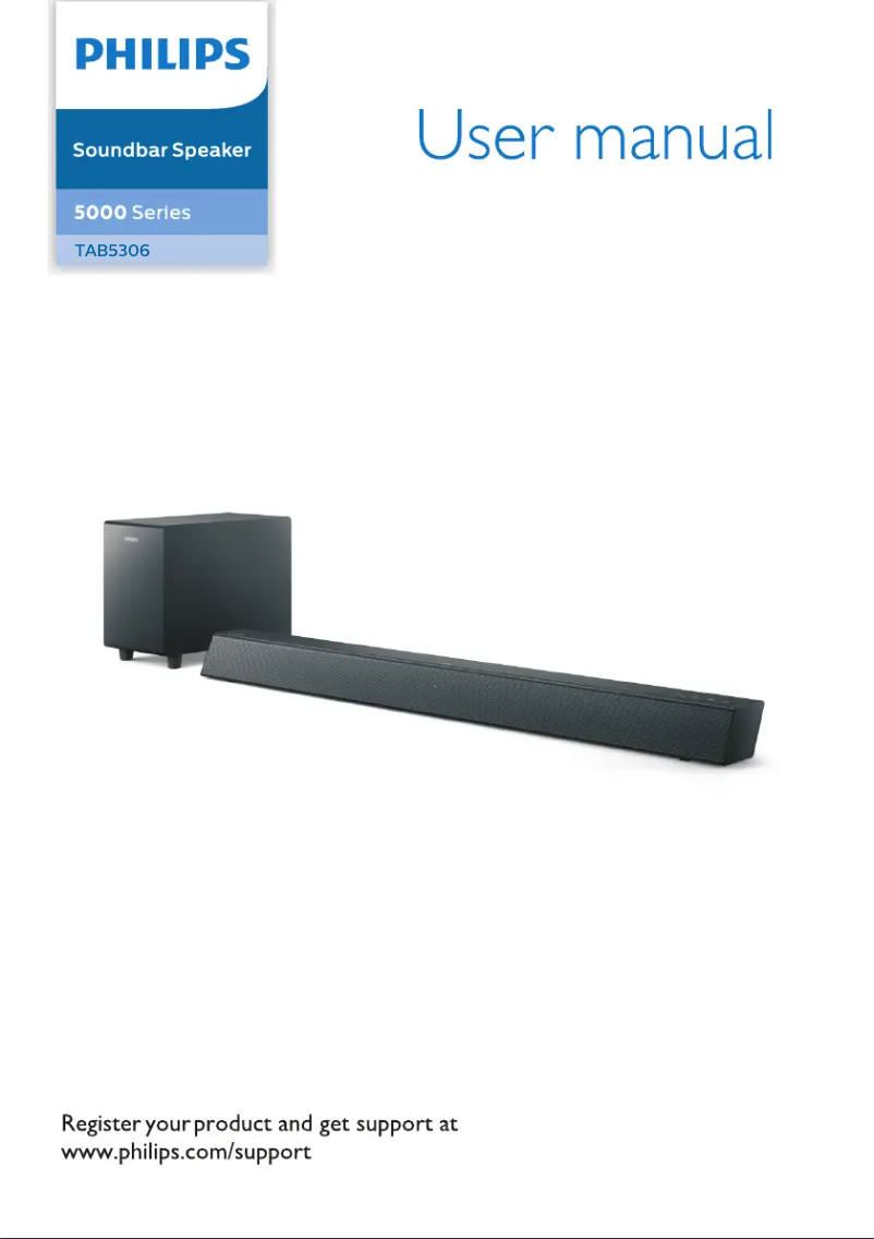 Image de la première page du manuel de l'appareil TAB5306