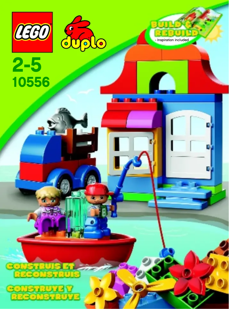 Page 1 de la notice Manuel utilisateur Lego Duplo 10556