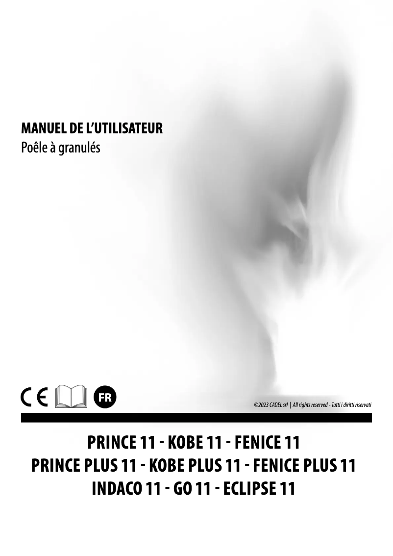Page 1 de la notice Manuel utilisateur Cadel Prince Plus 11