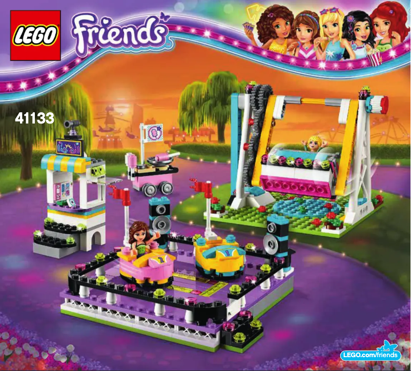 Page 1 de la notice Manuel utilisateur Lego Friends 41133