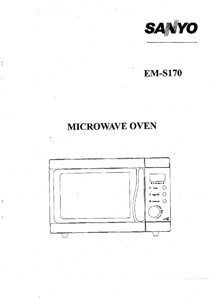 Page n°1 - Manuel utilisateur Sanyo EM-S170