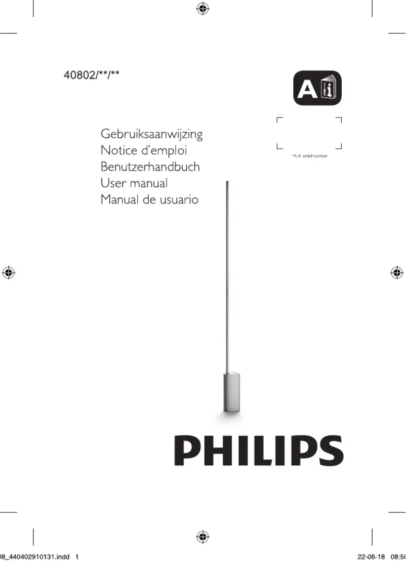 Page n°1 - Manuel utilisateur Philips Hue Signe