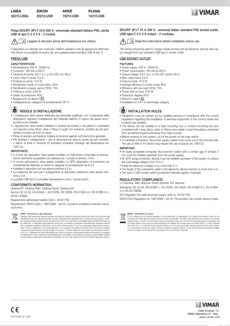 Image de la première page du manuel de l'appareil 30210.USBG