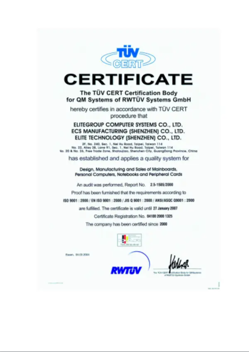 Page 1 de la notice Manuel utilisateur ECS KM400-M2