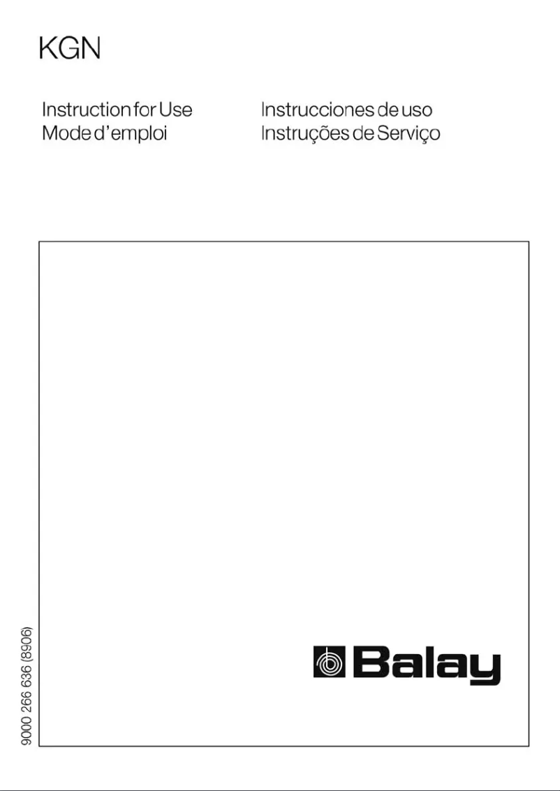 Image de la première page du manuel de l'appareil 3KFL7854