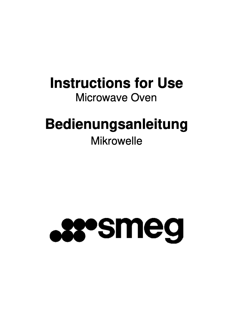 Page 1 de la notice Brochure Smeg SF4400MX