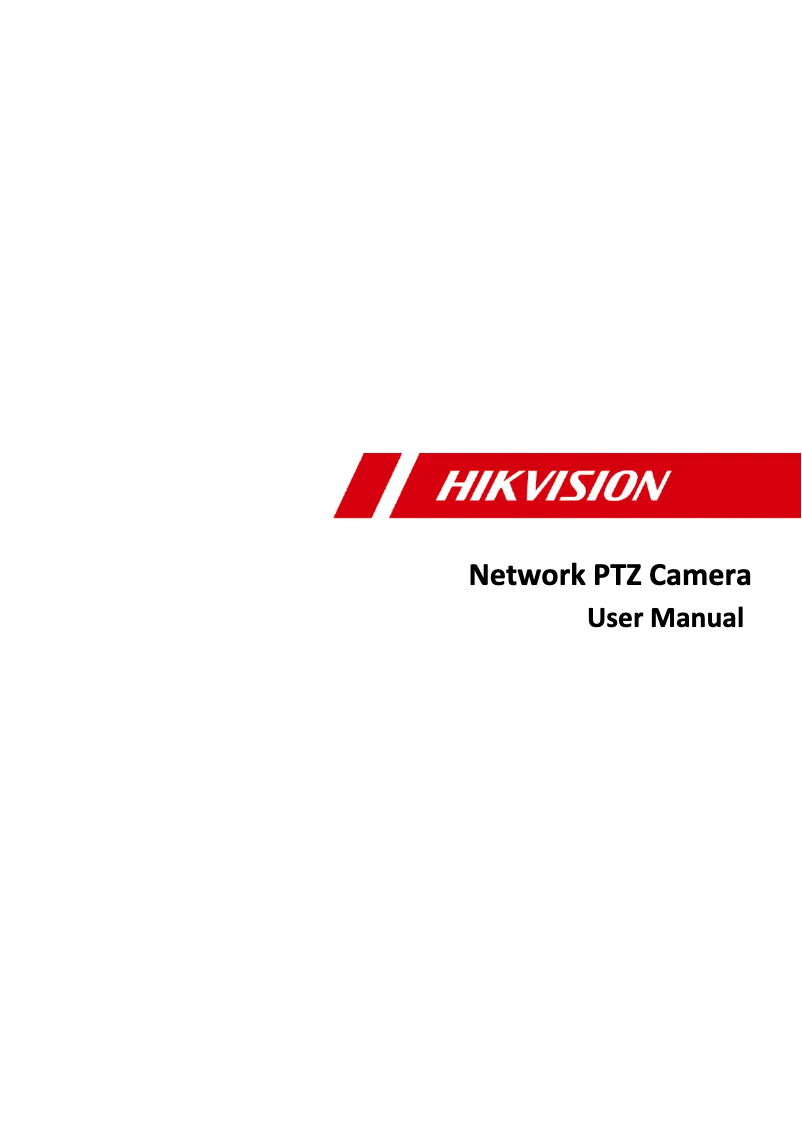 Page 1 de la notice Manuel utilisateur Hikvision DS-2DE2A404W-DE3