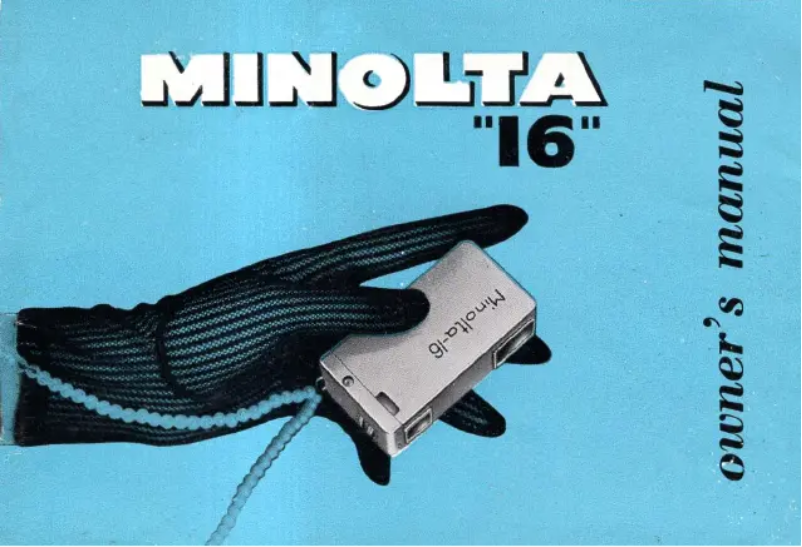 Page 1 de la notice Manuel utilisateur Konica Minolta 16