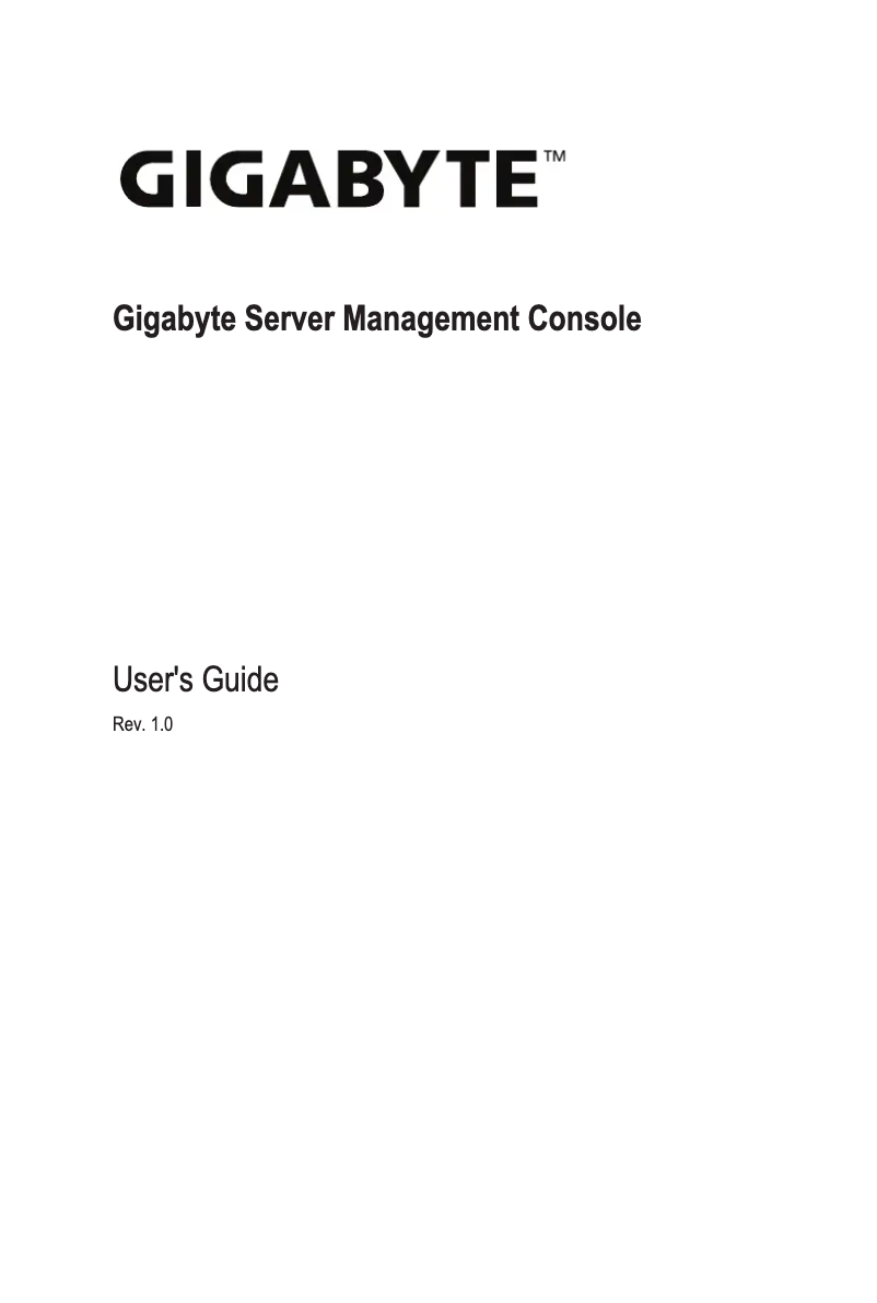 Page n°1 - Manuel utilisateur Gigabyte R133-C13