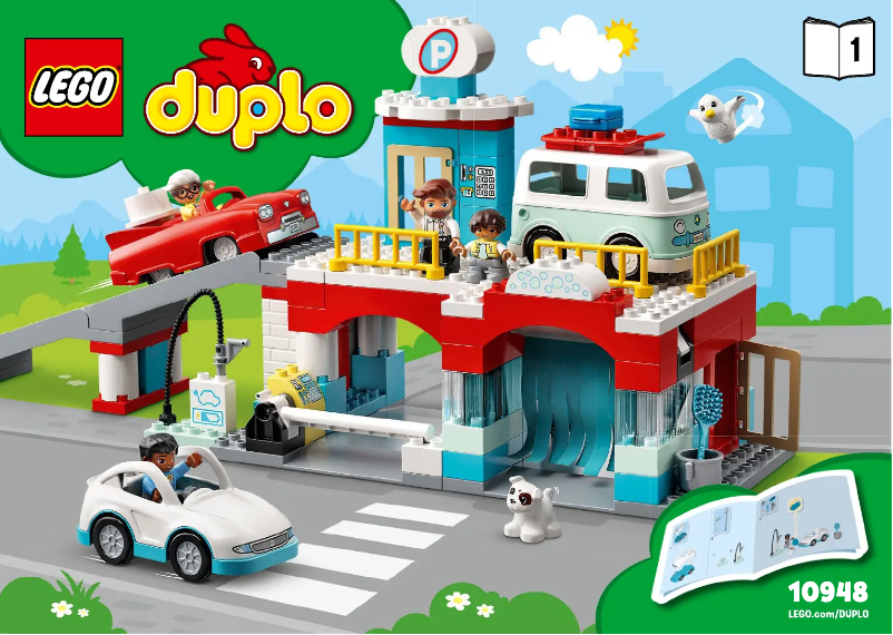Image de la première page du manuel de l'appareil Duplo Town 10948