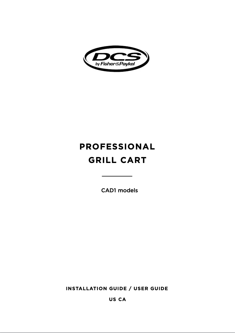 Page 1 de la notice Guide d'installation DCS CAD1-48E