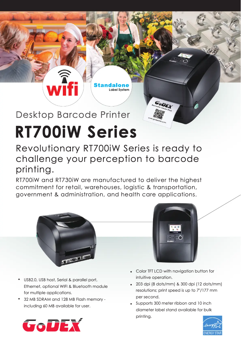 Image de la première page du manuel de l'appareil RT730iW