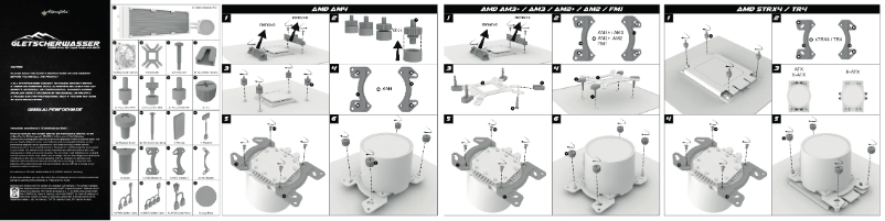 Page 1 de la notice Manuel utilisateur Alpenföhn Gletscherwasser 360