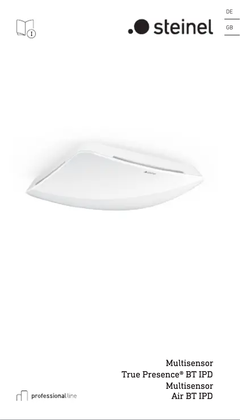 Image de la première page du manuel de l'appareil Multisensor True Presence BT IPD