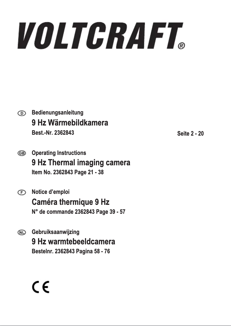 Image de la première page du manuel de l'appareil WB-80