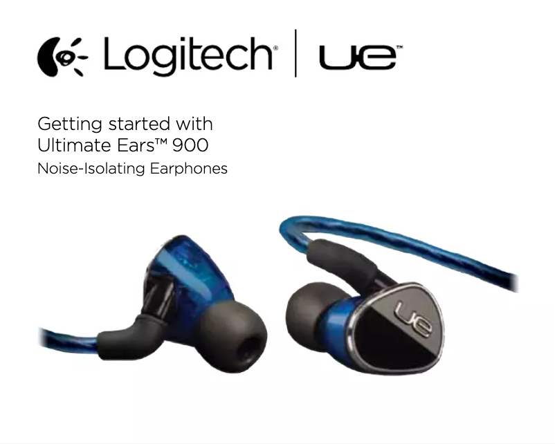 Page n°1 - Manuel utilisateur Ultimate Ears UE 900