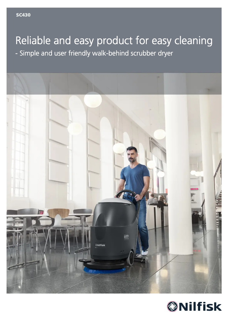 Image de la première page du manuel de l'appareil SC430