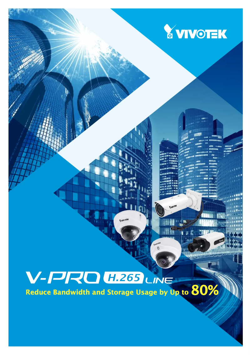 Page 1 de la notice Brochure Vivotek IP9171-HP