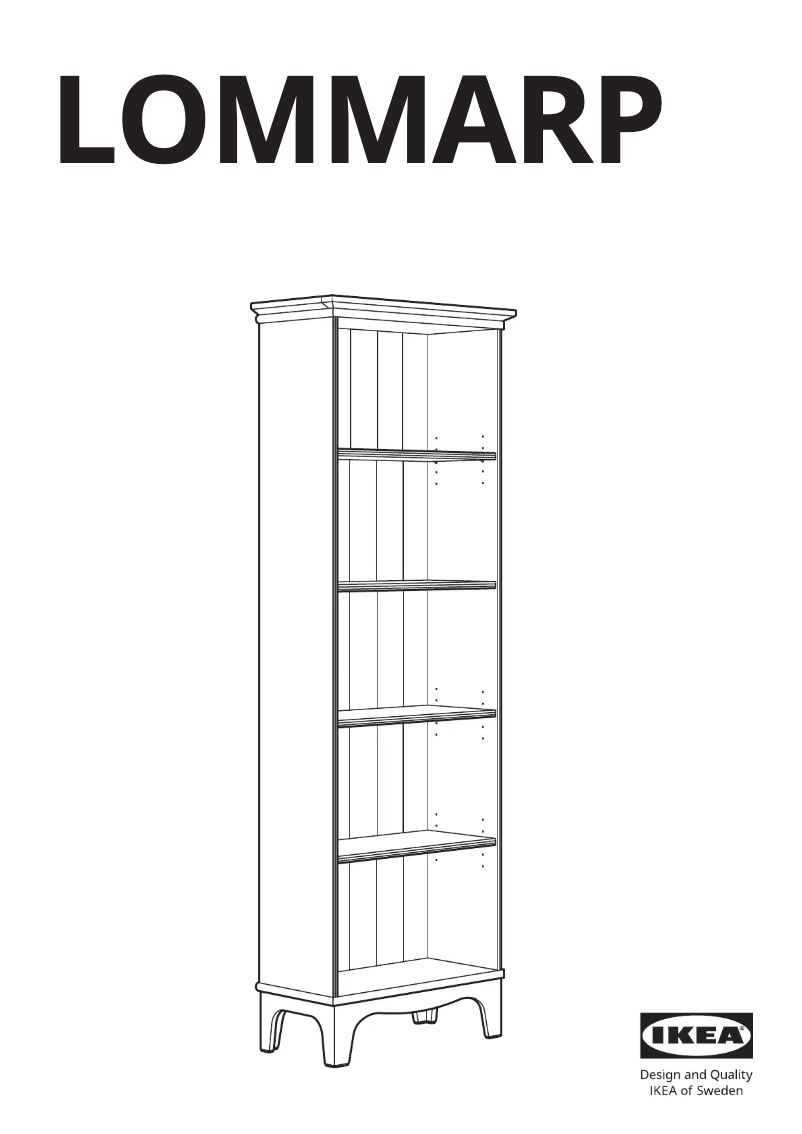 Image de la première page du manuel de l'appareil LOMMARP 404.154.65