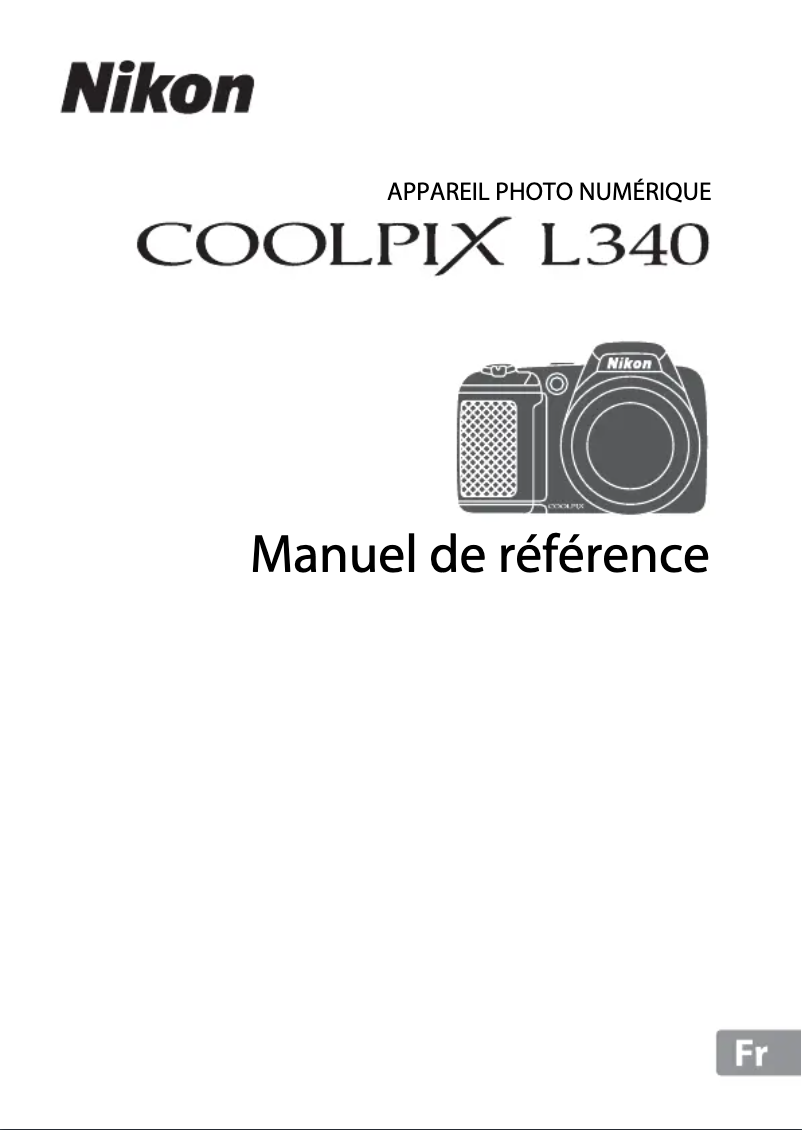 Page 1 de la notice Manuel utilisateur Nikon COOLPIX L340