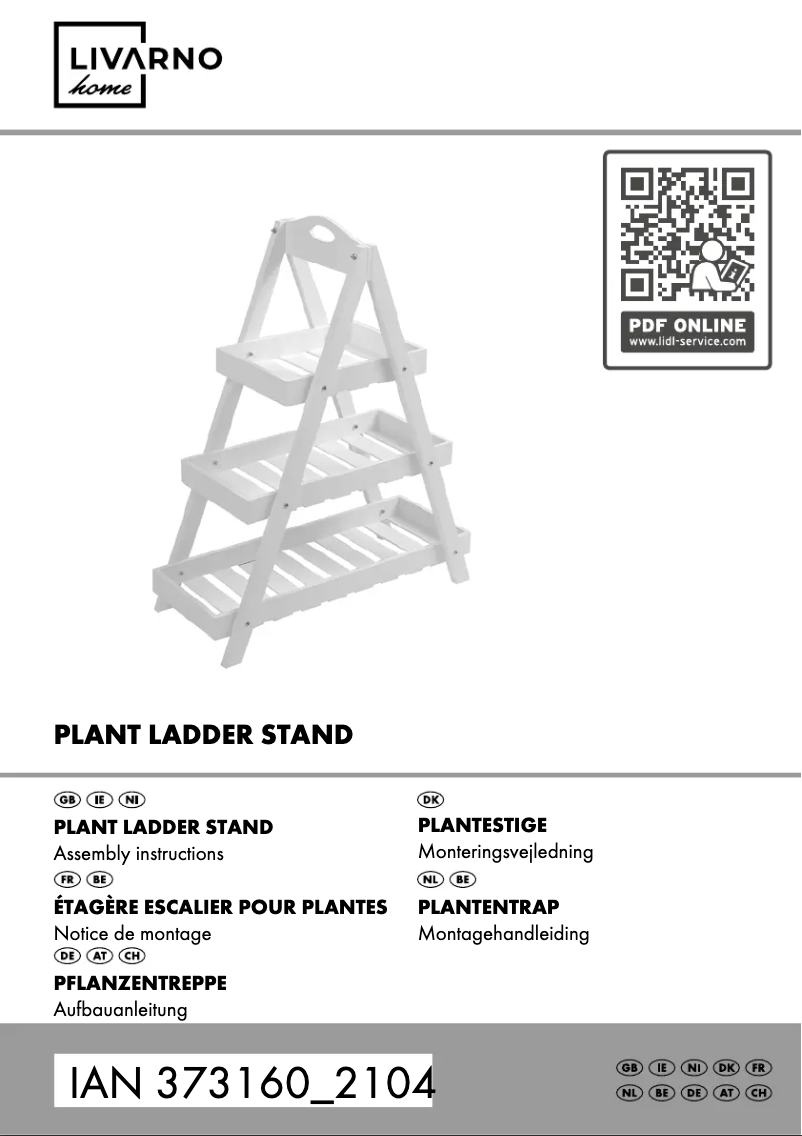 Page n°1 - Manuel utilisateur Livarno Lux IAN 373160