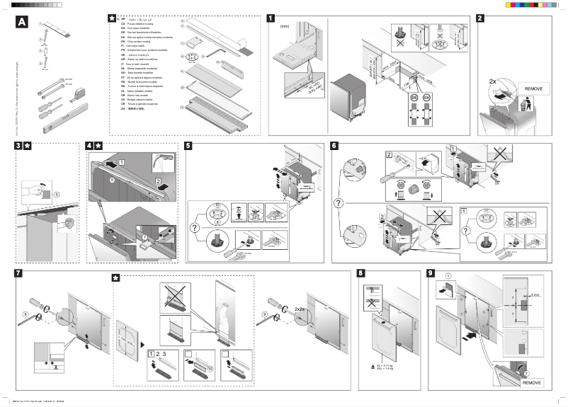Image de la première page du manuel de l'appareil D55544A XXL SOF FI