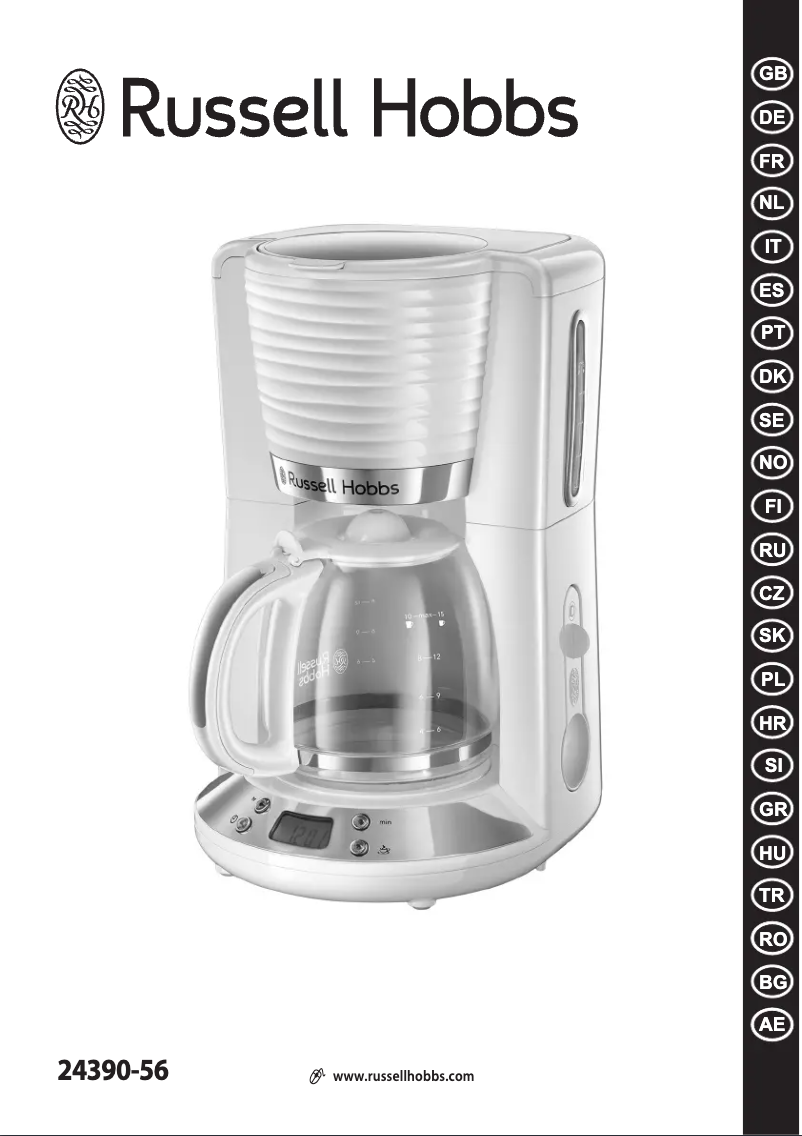 Page n°1 - Manuel utilisateur Russell Hobbs 24360-70