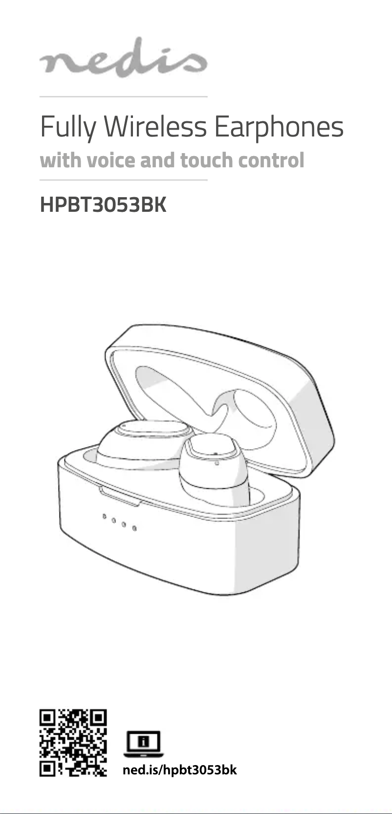 Image de la première page du manuel de l'appareil HPBT3053BK