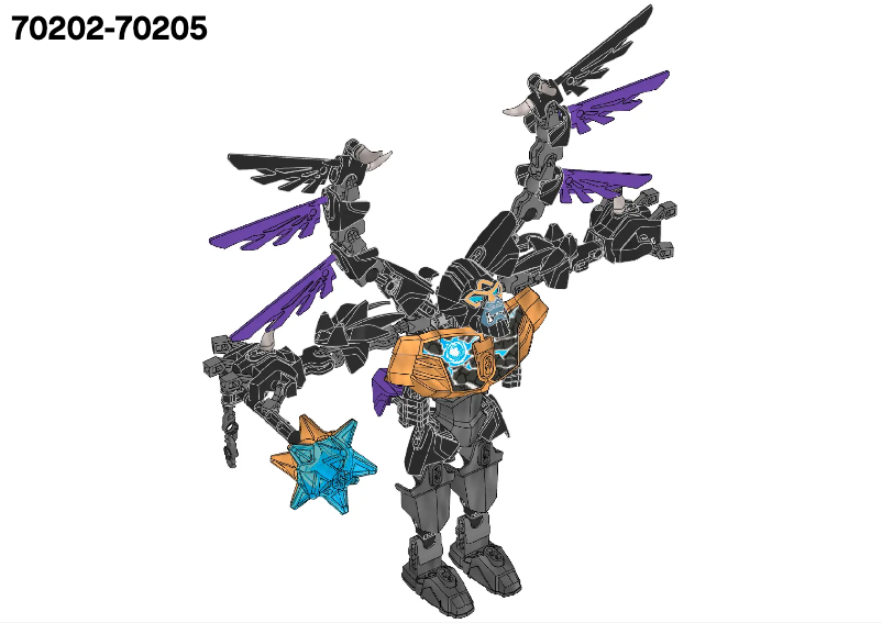 Page 1 de la notice Manuel utilisateur Lego Chi Razar