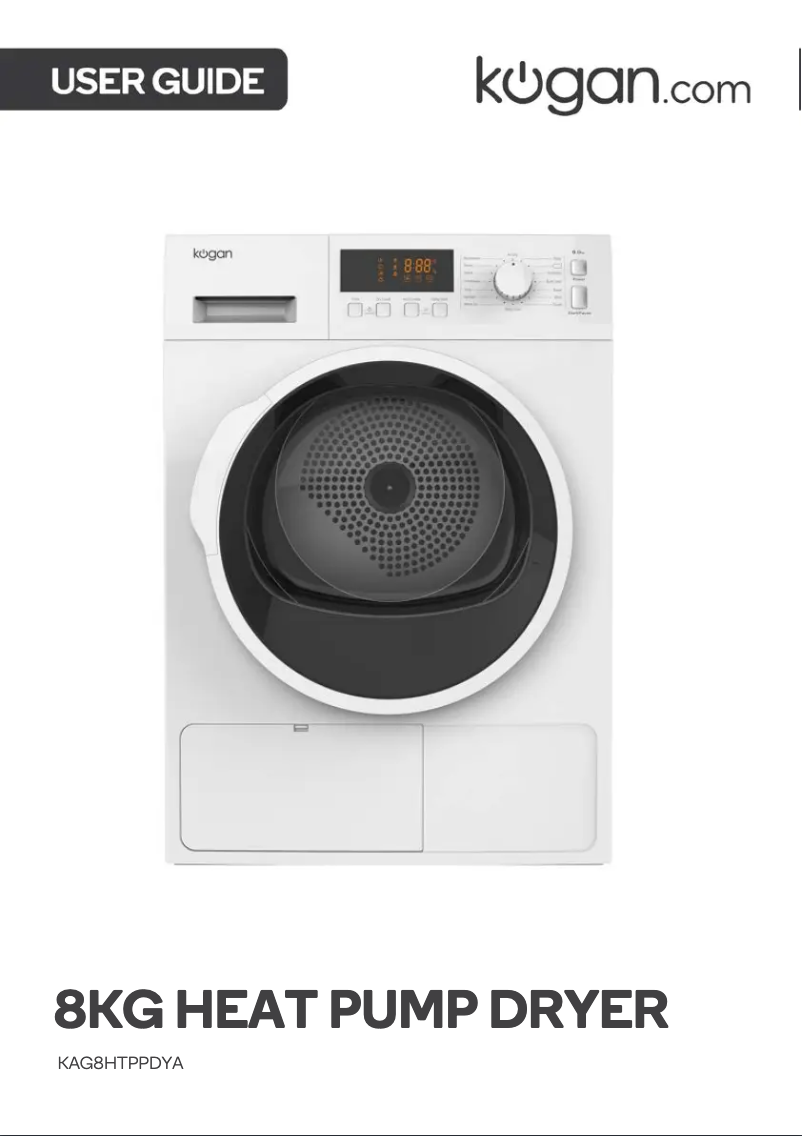 Page 1 de la notice Manuel utilisateur Kogan KAG8HTPPDYA