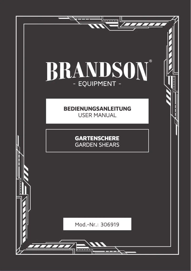 Page 1 de la notice Manuel utilisateur Brandson 306919