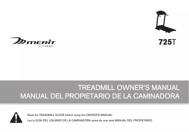 Page 1 de la notice Manuel utilisateur Merit 725T