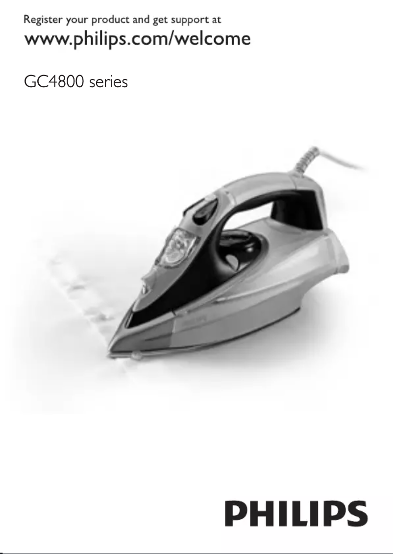 Page n°1 - Manuel utilisateur Philips Azur GC4820