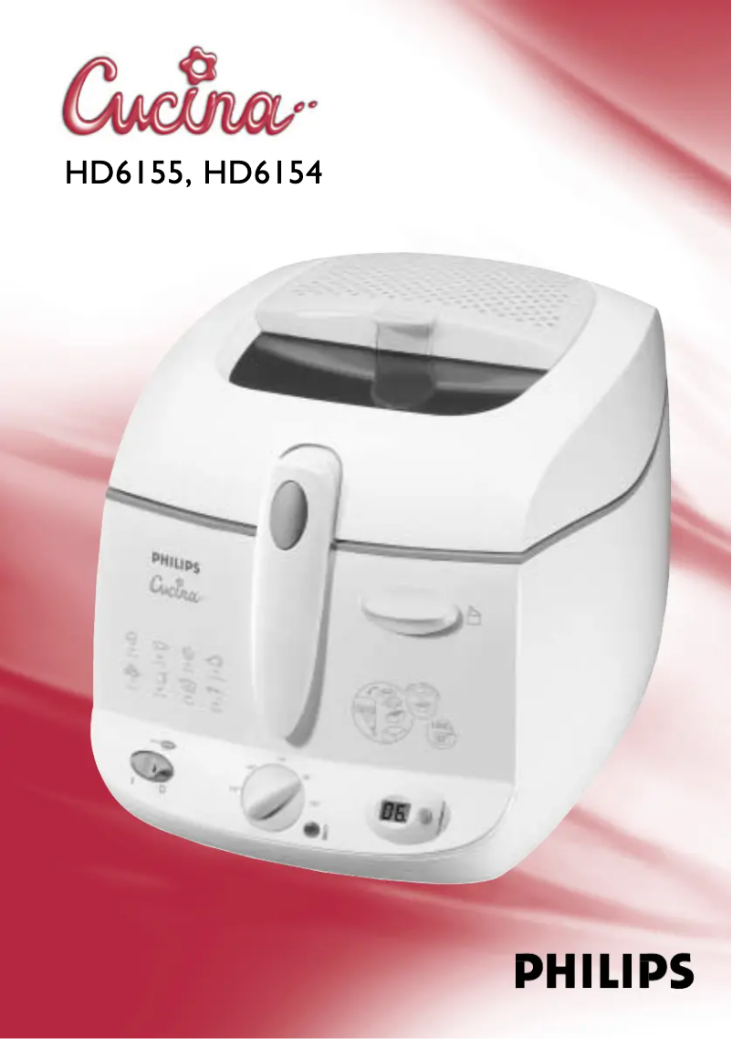 Imagen de la primera página del manual del dispositivo Cucina HD6155