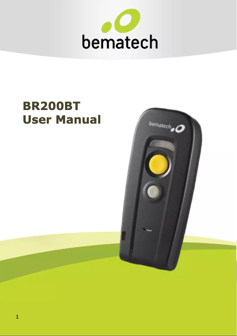 Image de la première page du manuel de l'appareil BR200BT