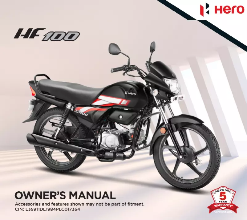 Página 1 del manual Manual de usuario Hero HF 100 (2023)