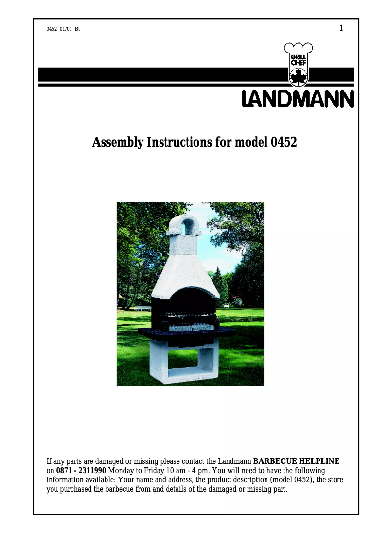 Image de la première page du manuel de l'appareil Sicilia 0452