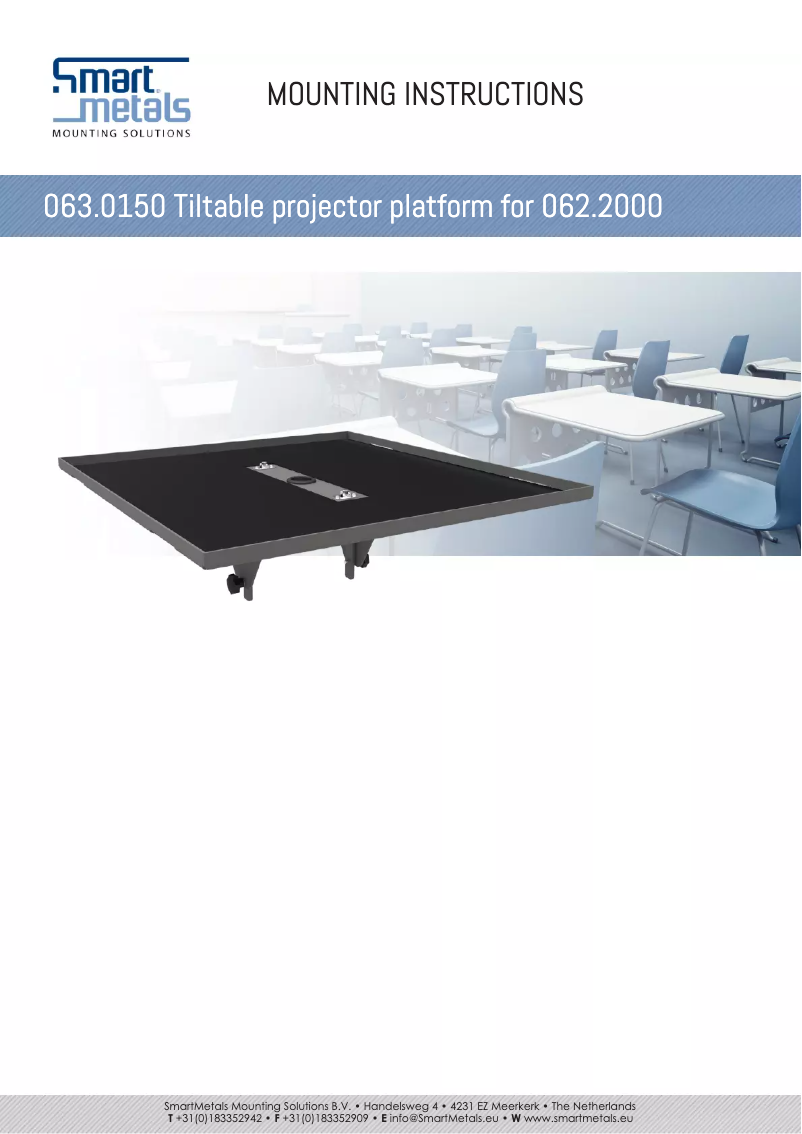 Page 1 de la notice Manuel utilisateur SmartMetals 063.0150