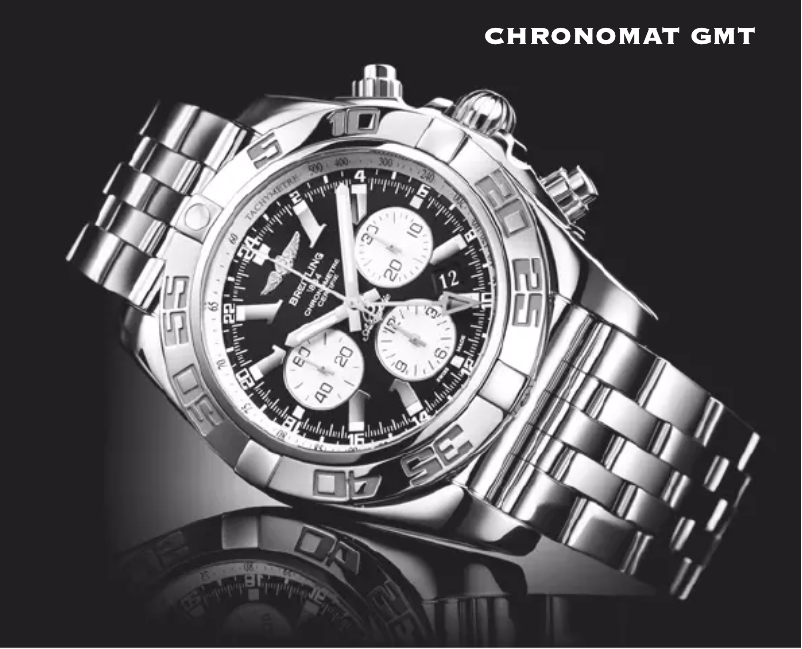 Page n°1 - Manuel utilisateur Breitling Chronomat GMT