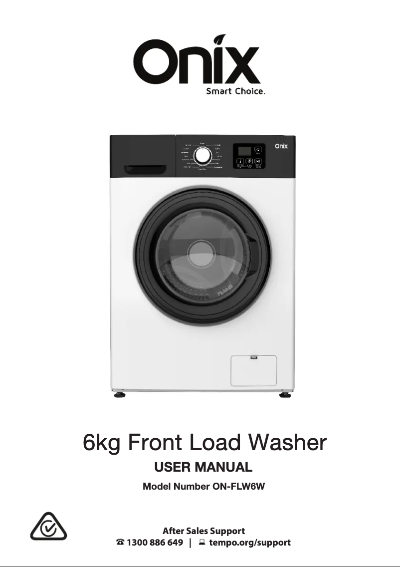 Page n°1 - Manuel utilisateur Onix ON-FLW6W