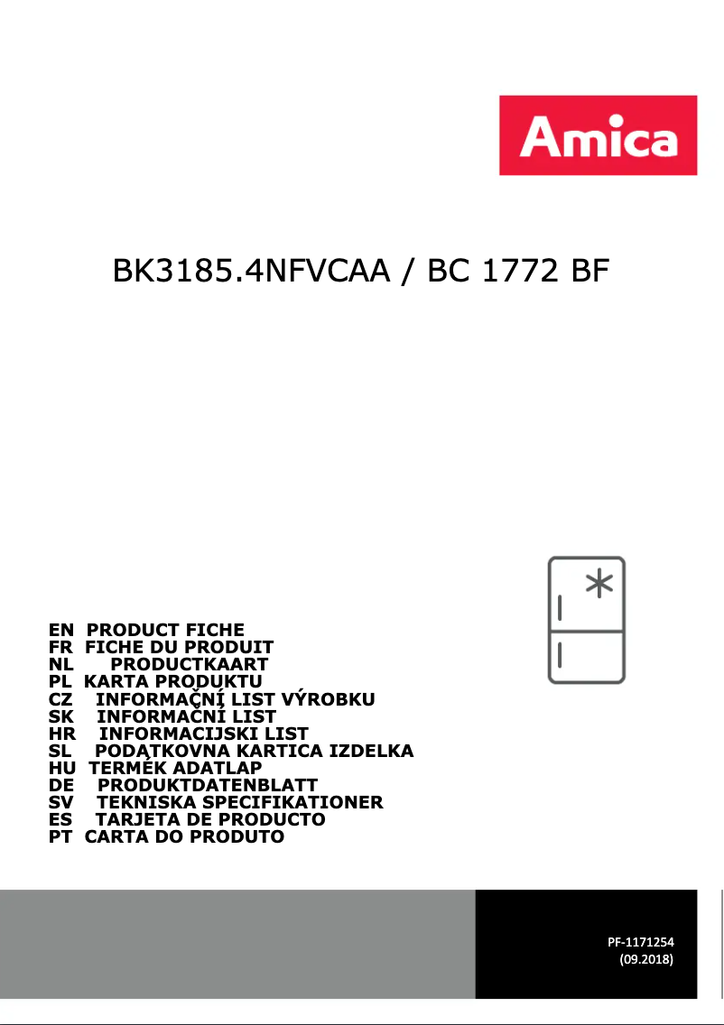 Imagen de la primera página del manual del dispositivo BK3185.4NFVCAA