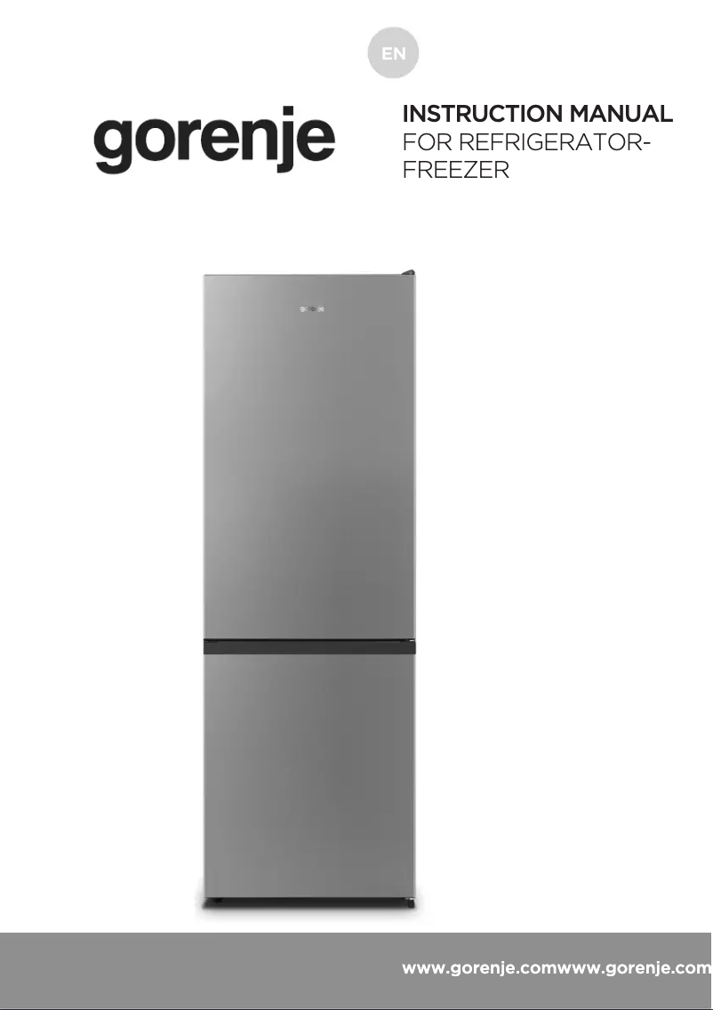 Page n°1 - Manuel utilisateur Gorenje NRK6182PS4
