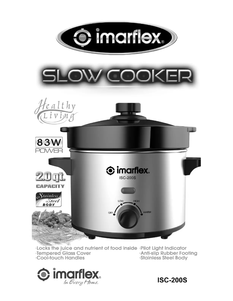 Image de la première page du manuel de l'appareil ISC-200S